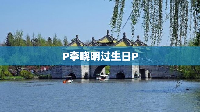 P李晓明过生日P