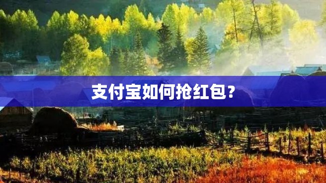 支付宝如何抢红包？