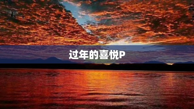 过年的喜悦P