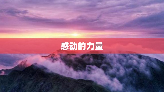 感动的力量