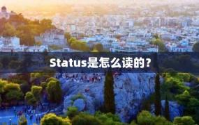 Status是怎么读的？