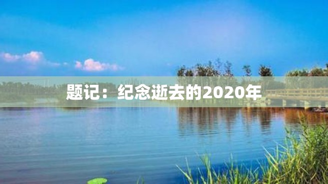 题记：纪念逝去的2020年