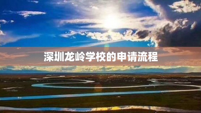 深圳龙岭学校的申请流程