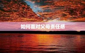 如何面对父母责任感