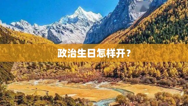 政治生日怎样开？