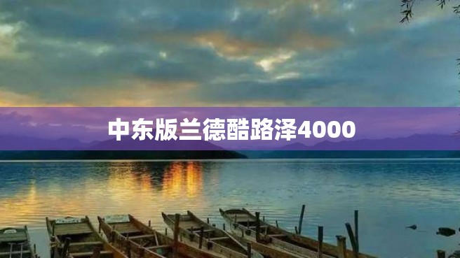 中东版兰德酷路泽4000