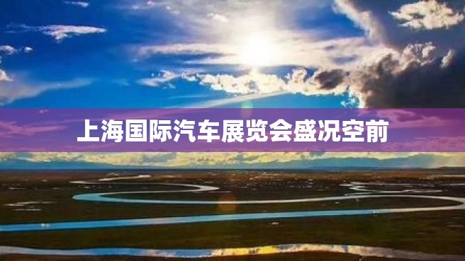 上海国际汽车展览会盛况空前