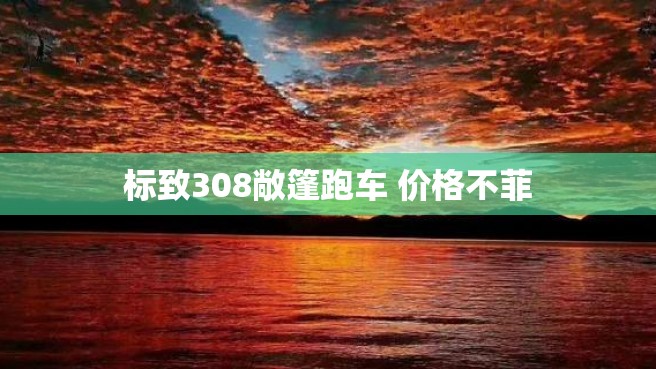 标致308敞篷跑车 价格不菲