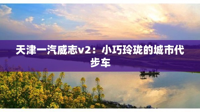 天津一汽威志v2：小巧玲珑的城市代步车