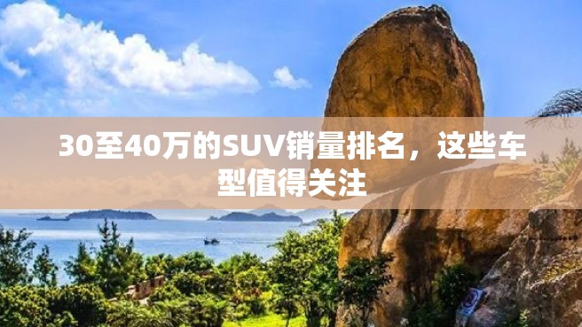 30至40万的SUV销量排名，这些车型值得关注