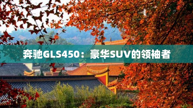 奔驰GLS450：豪华SUV的领袖者