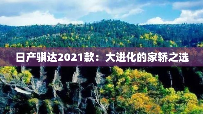 日产骐达2021款：大进化的家轿之选