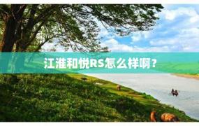 江淮和悦RS怎么样啊？