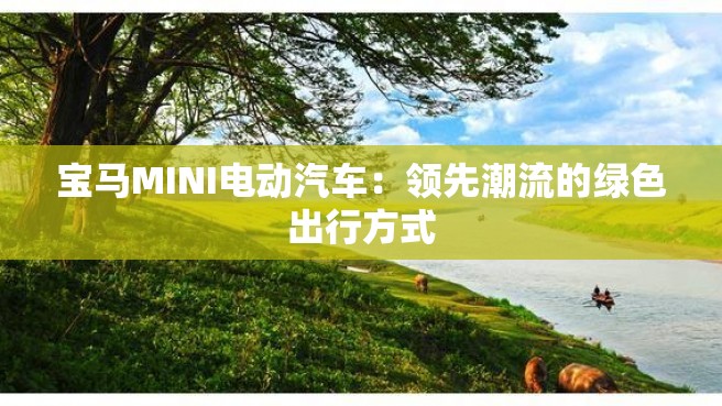 宝马MINI电动汽车：领先潮流的绿色出行方式