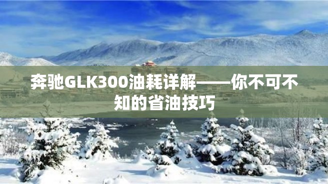 奔驰GLK300油耗详解——你不可不知的省油技巧