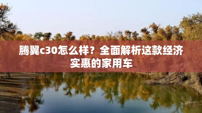 腾翼c30怎么样？全面解析这款经济实惠的家用车