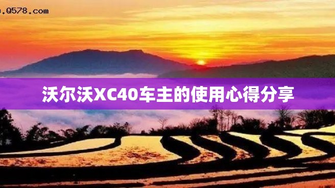 沃尔沃XC40车主的使用心得分享