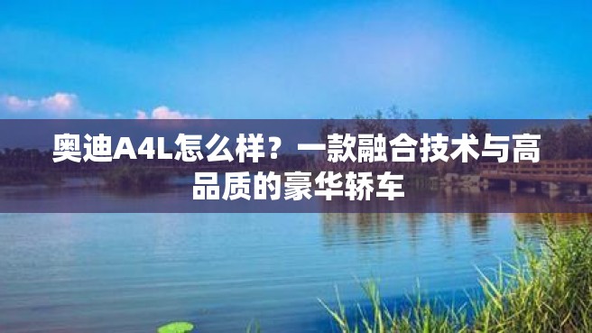 奥迪A4L怎么样？一款融合技术与高品质的豪华轿车