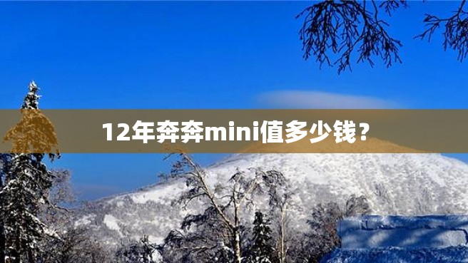 12年奔奔mini值多少钱？