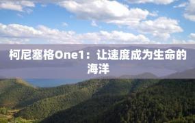 柯尼塞格One1：让速度成为生命的海洋