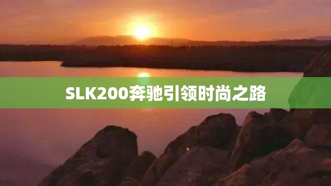 SLK200奔驰引领时尚之路