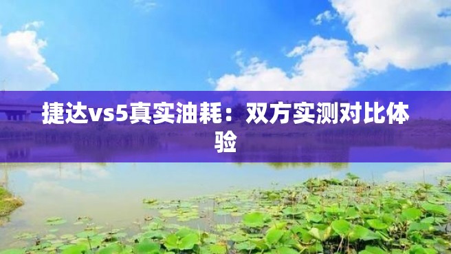 捷达vs5真实油耗：双方实测对比体验