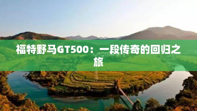 福特野马GT500：一段传奇的回归之旅