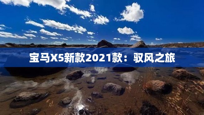 宝马X5新款2021款：驭风之旅