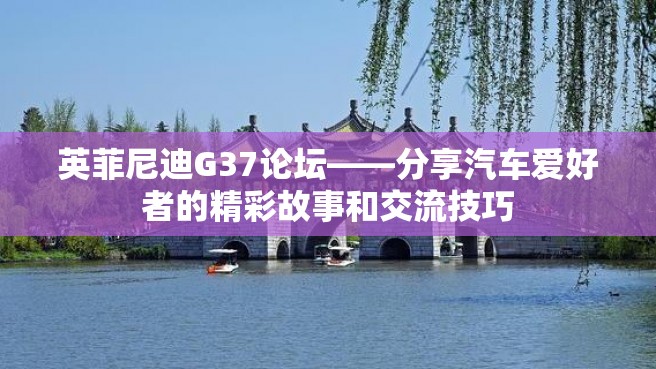 英菲尼迪G37论坛——分享汽车爱好者的精彩故事和交流技巧