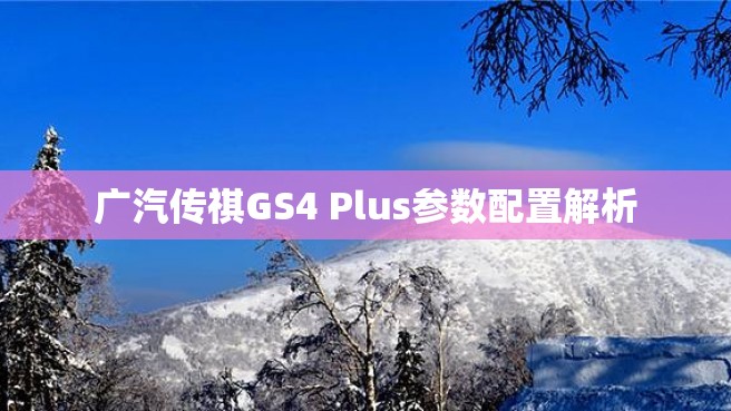 广汽传祺GS4 Plus参数配置解析