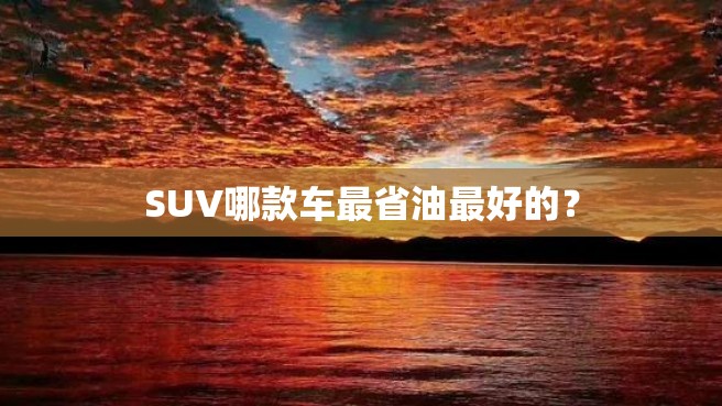 SUV哪款车最省油最好的？