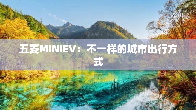 五菱MINIEV：不一样的城市出行方式