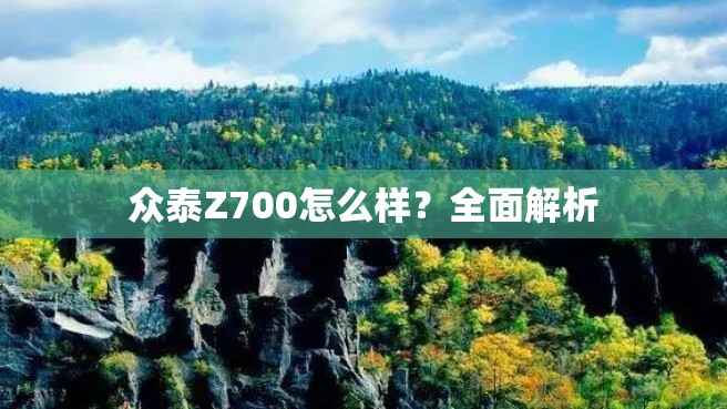 众泰Z700怎么样？全面解析