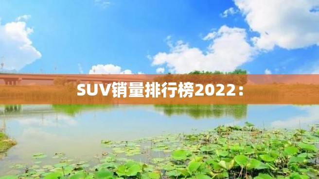 SUV销量排行榜2022：