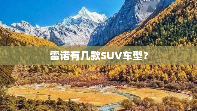 雷诺有几款SUV车型？