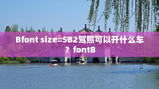 Bfont size=5B2驾照可以开什么车？fontB