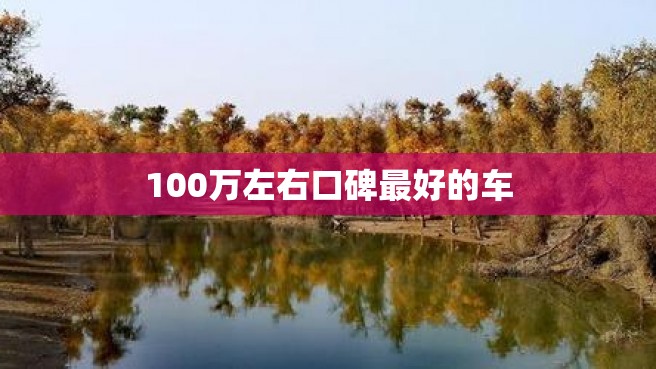 100万左右口碑最好的车