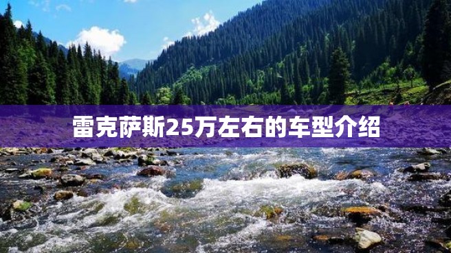 雷克萨斯25万左右的车型介绍