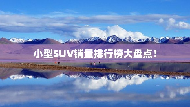 小型SUV销量排行榜大盘点！