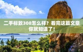 二手标致308怎么样？看完这篇文章你就知道了！