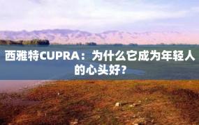 西雅特CUPRA：为什么它成为年轻人的心头好？