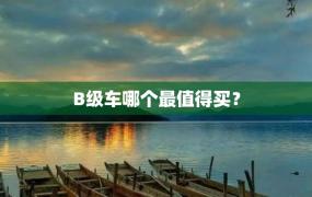 B级车哪个最值得买？