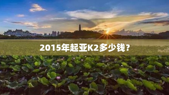 2015年起亚K2多少钱？