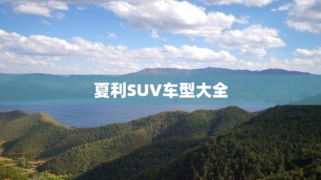 夏利SUV车型大全