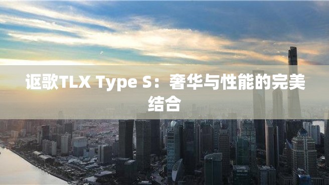 讴歌TLX Type S：奢华与性能的完美结合