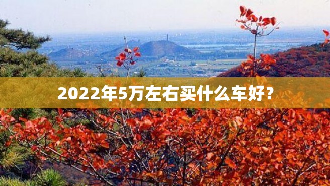 2022年5万左右买什么车好？