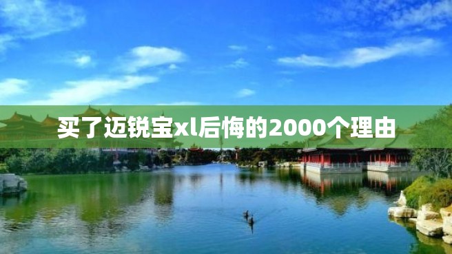 买了迈锐宝xl后悔的2000个理由