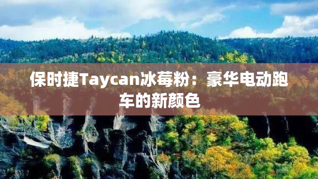 保时捷Taycan冰莓粉：豪华电动跑车的新颜色