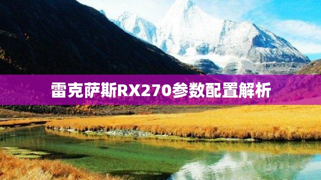 雷克萨斯RX270参数配置解析