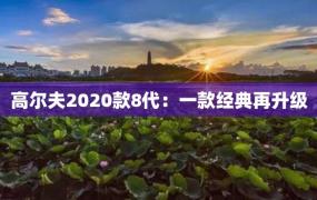 高尔夫2020款8代：一款经典再升级